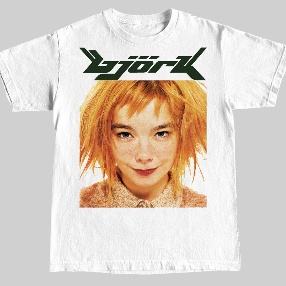 Bjork Photograph Vintage Vibe Unisex T-shirt 90